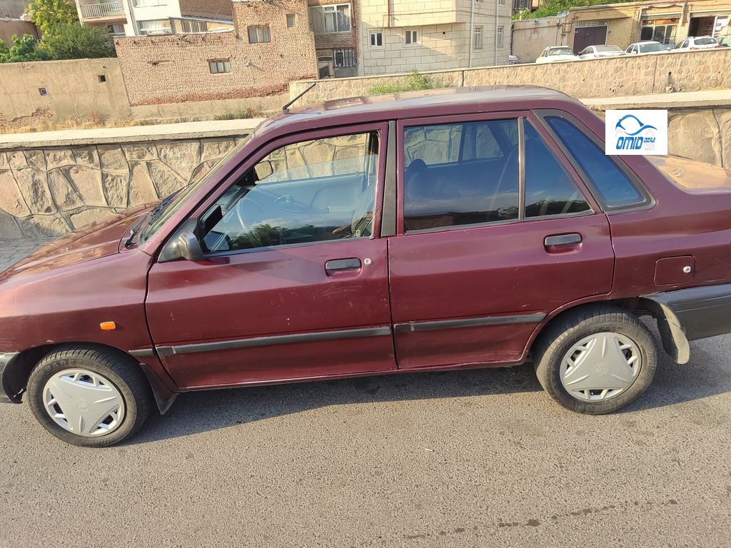 پراید مدل ۸۶ بدون رنگ - تصویر 1