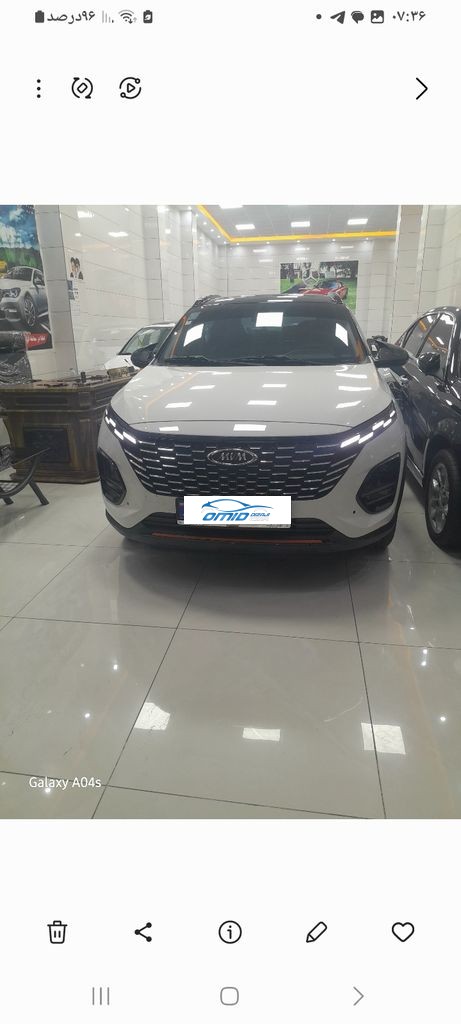 ام وی ام کراسX33اتومات سفید1404 - تصویر 1