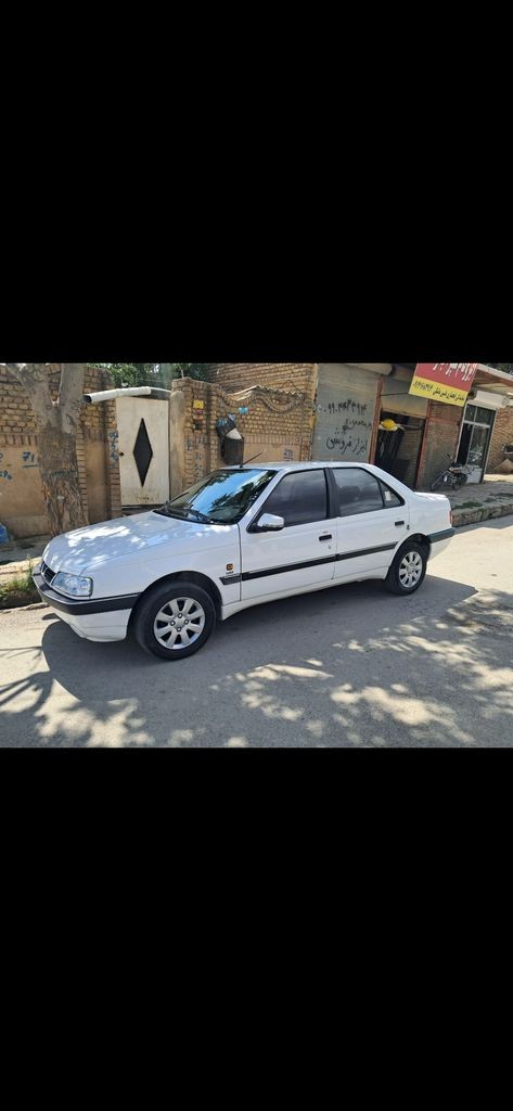 پژو ۴۰۵slx رنگ سفید مدل ۱۳۹۶ - تصویر 1