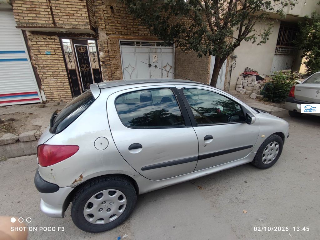 206 تیپ 2 دور رنگ 85 - تصویر 1