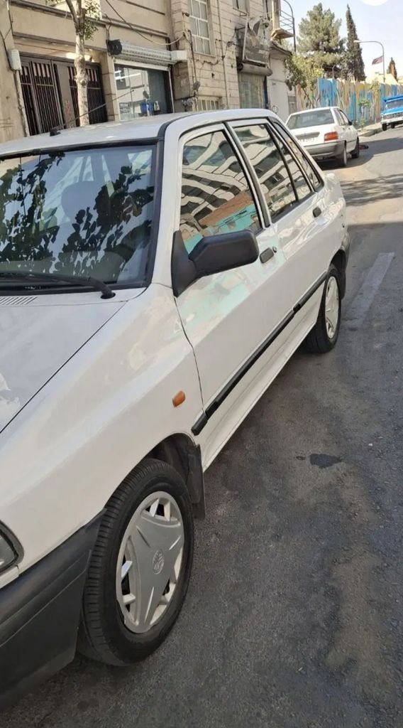 پراید دوگانه دستی شاسی سالم بدون رنگ - تصویر 1