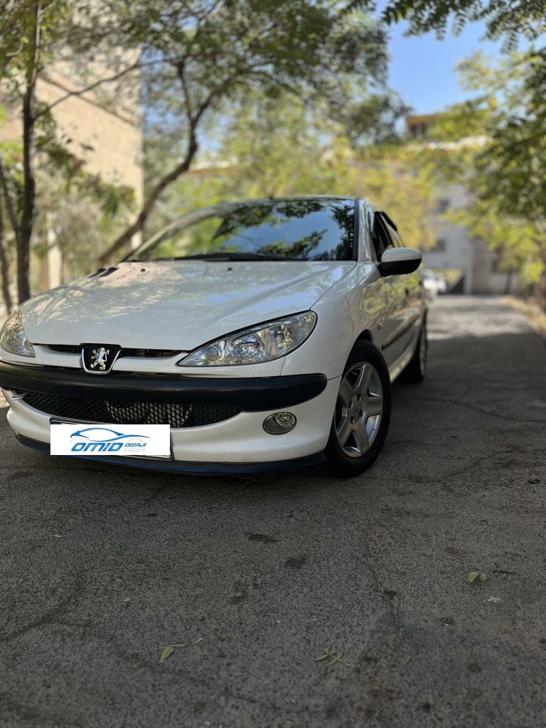پژو ۲۰۶اس دیtu5 بدون رنگ مدل۹۵ - تصویر 1