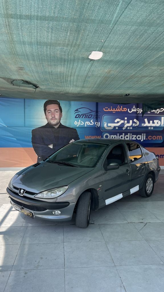 پژو 206 sd v8مدل 89 - تصویر 1