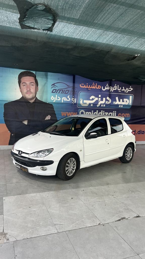 206 سفید تیپ 5 مدل 93 - تصویر 1