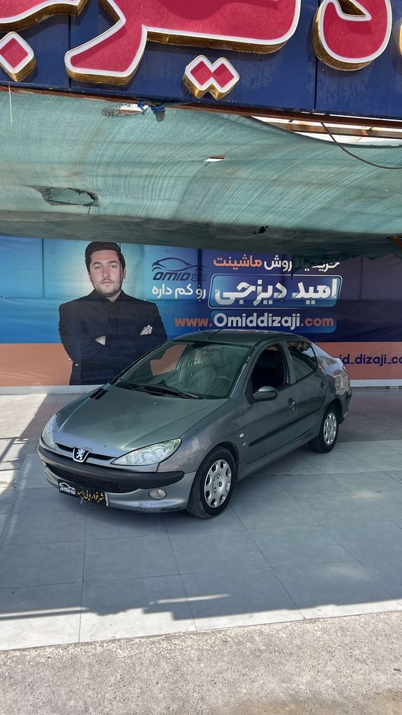 پژو 206 sd  v8 مدل 86 - تصویر 1