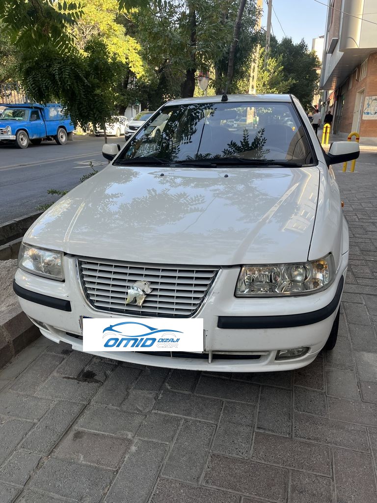 سمند ef7 دوگانه کارخانه بدون رنگ - تصویر 1