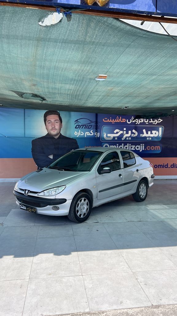 پژو 206 sd vvv8 مدل 89 - تصویر 1