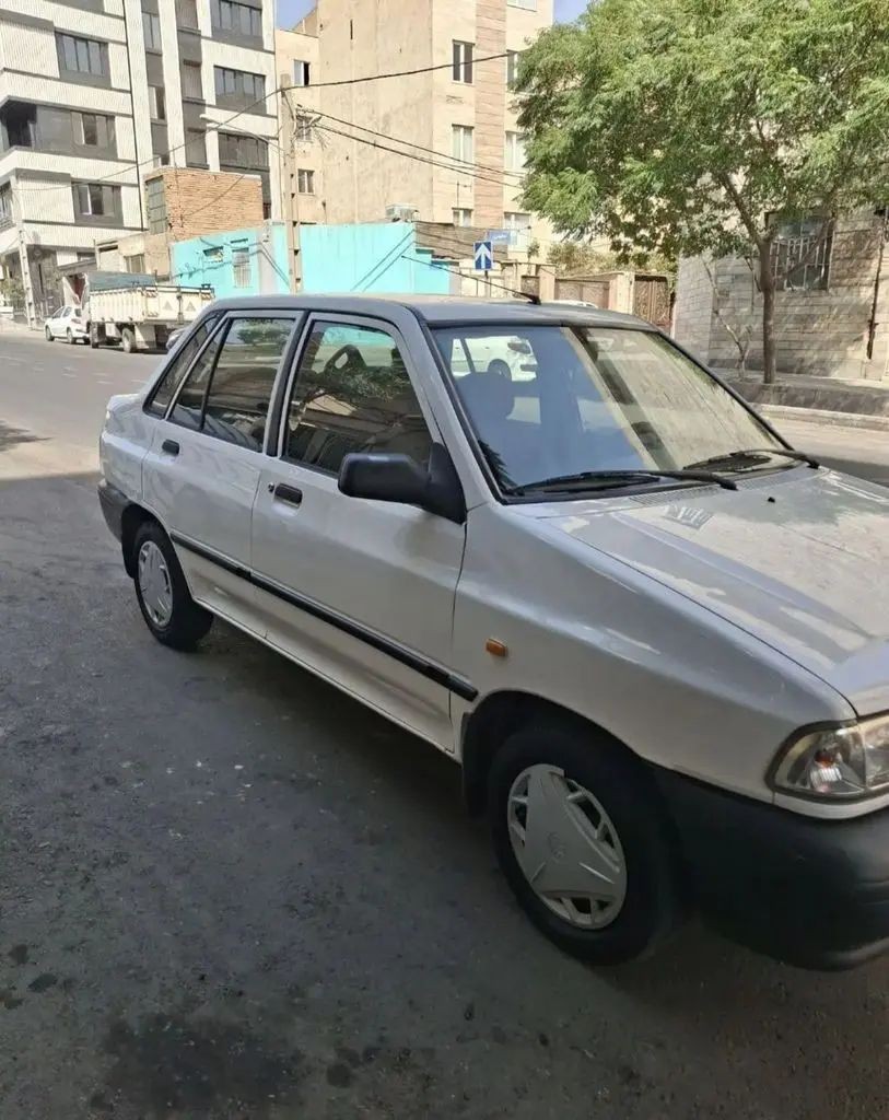 پراید دوگانه دستی شاسی سالم بدون رنگ - تصویر 1
