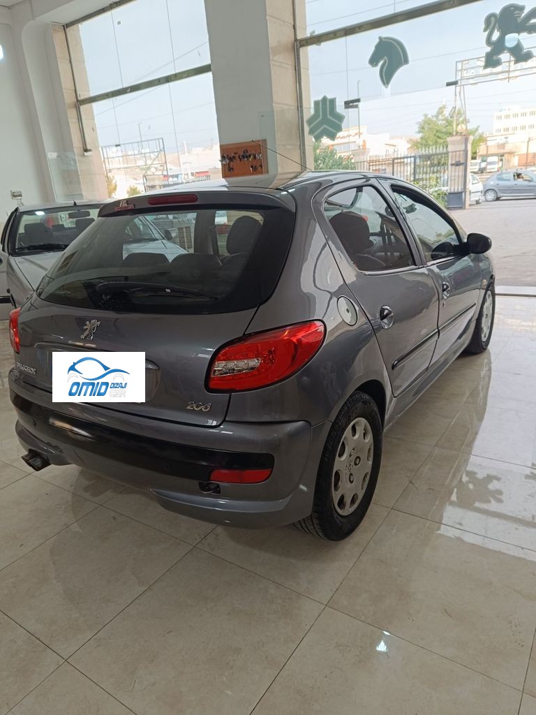 پژو 206 تیپ 5 موتور تیوفایو - تصویر 1