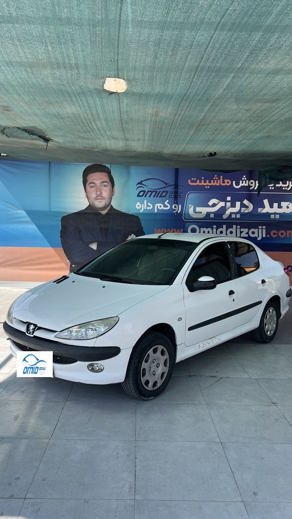 پژو 206 sd v8 مدل 90 - تصویر 1