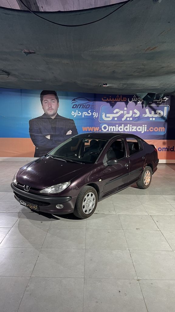پژو 206sd v 8 مدل 94 دریچه سیمی - تصویر 1