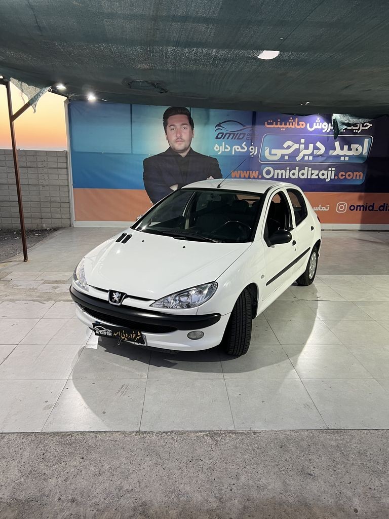 پژو 206 تیپ 6 مدل 88 - تصویر 1