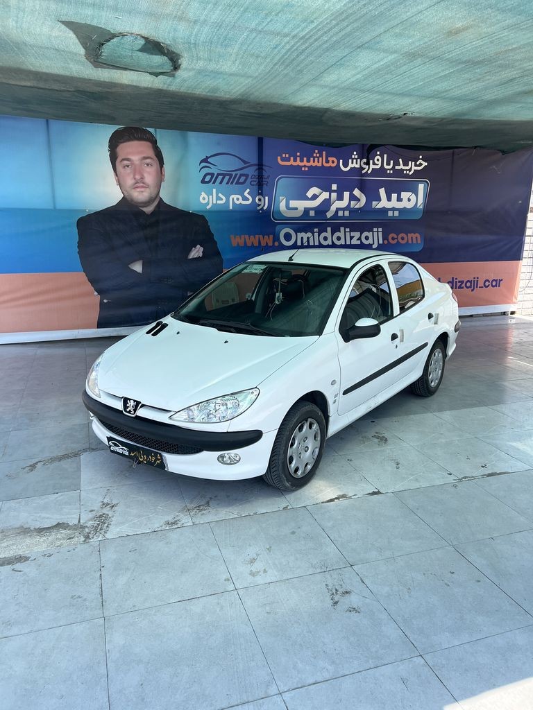 پژو ۲۰۶ sd. V8مدل ۹۸ - تصویر 1