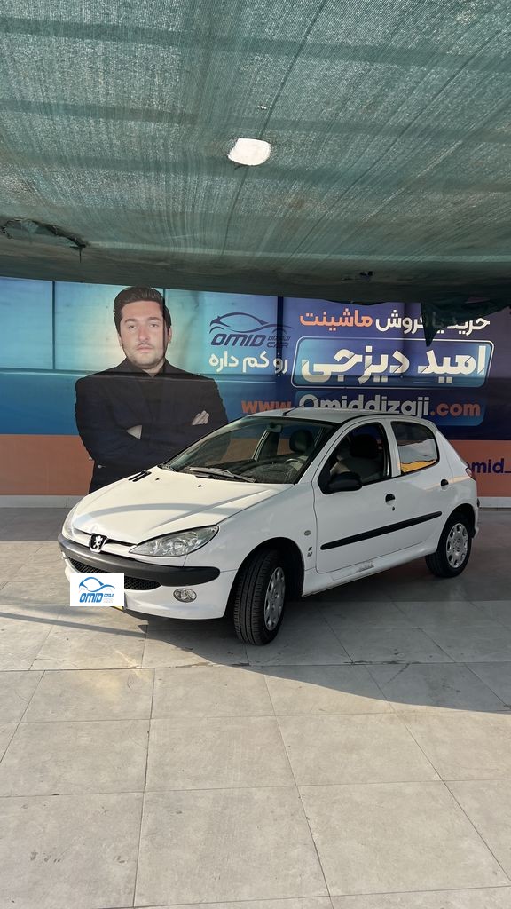 206 تیپ 2 مدل 1400 بدون رنگ - تصویر 1