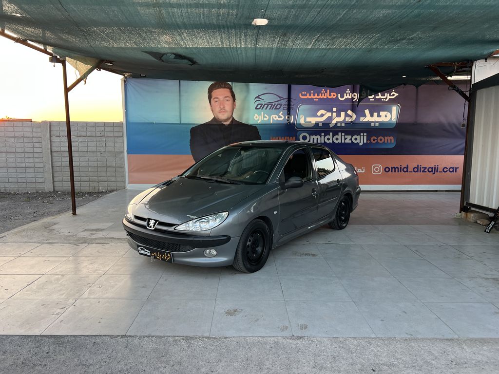 پژو 206  sd   v8 مدل 86 - تصویر 1