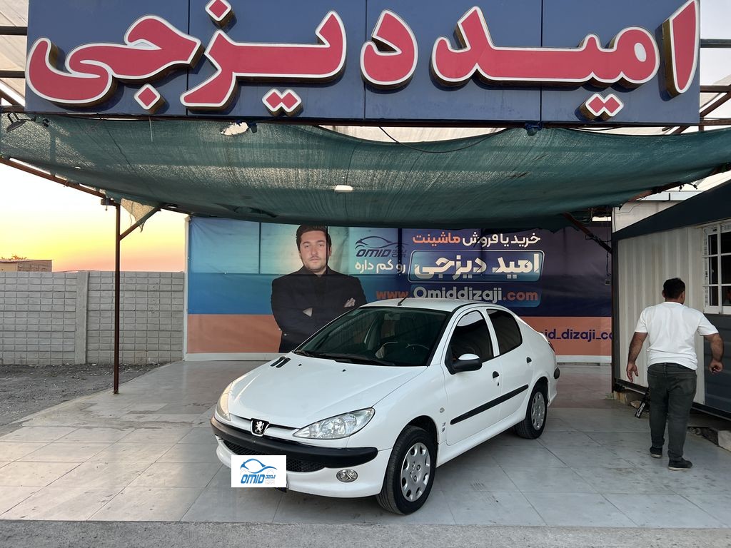 پژو 206  sd   v8 مدل 99 - تصویر 1