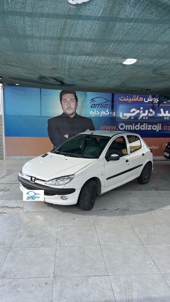 پژو 206 تیپ 2مدل 88 - تصویر 1