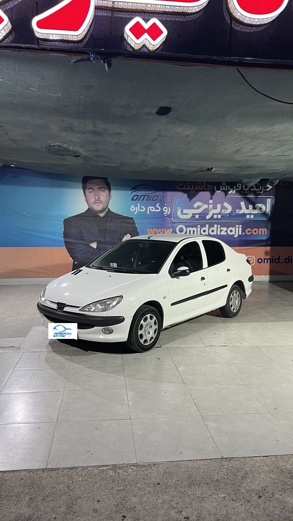 پژو 206sd  v8 مدل 92 سیمی اعلامی مالک - تصویر 1
