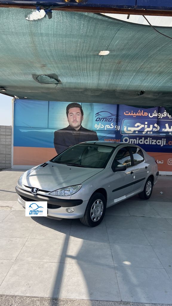 پژو 206sd  v8 مدل 90 اعلامی مالک - تصویر 1