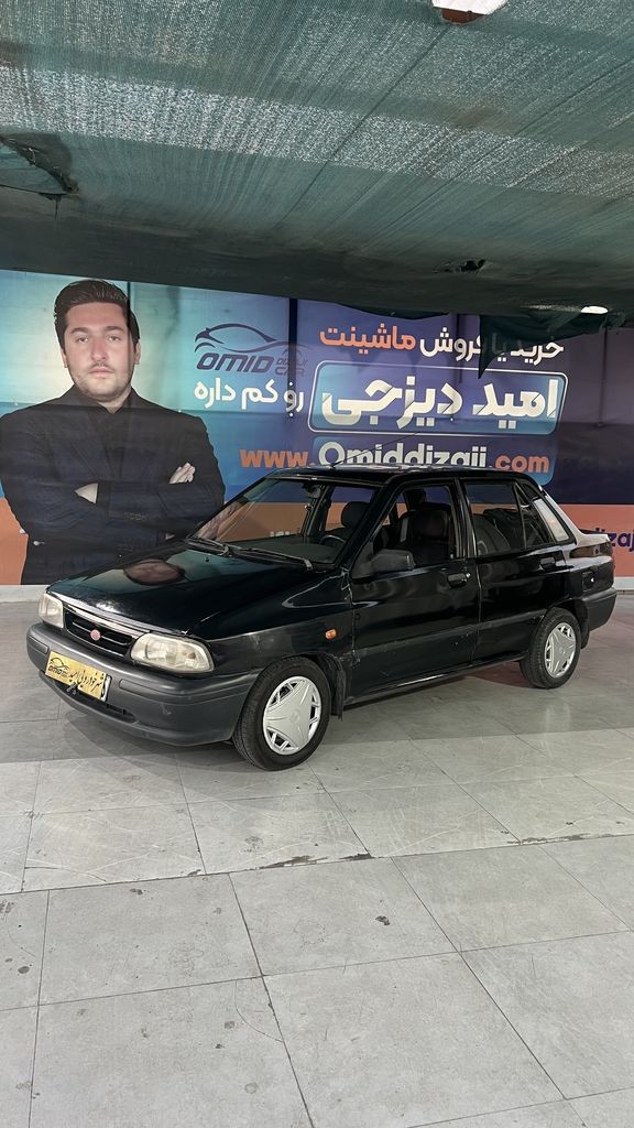 پراید مشکی 91 - تصویر 1