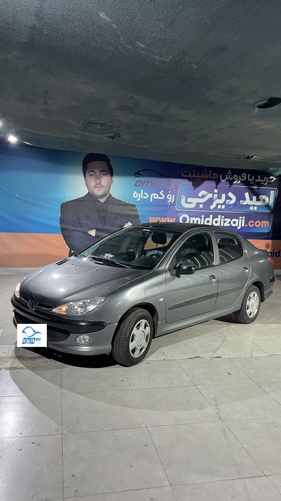 پژو 206 sd مدل 86 - تصویر 1