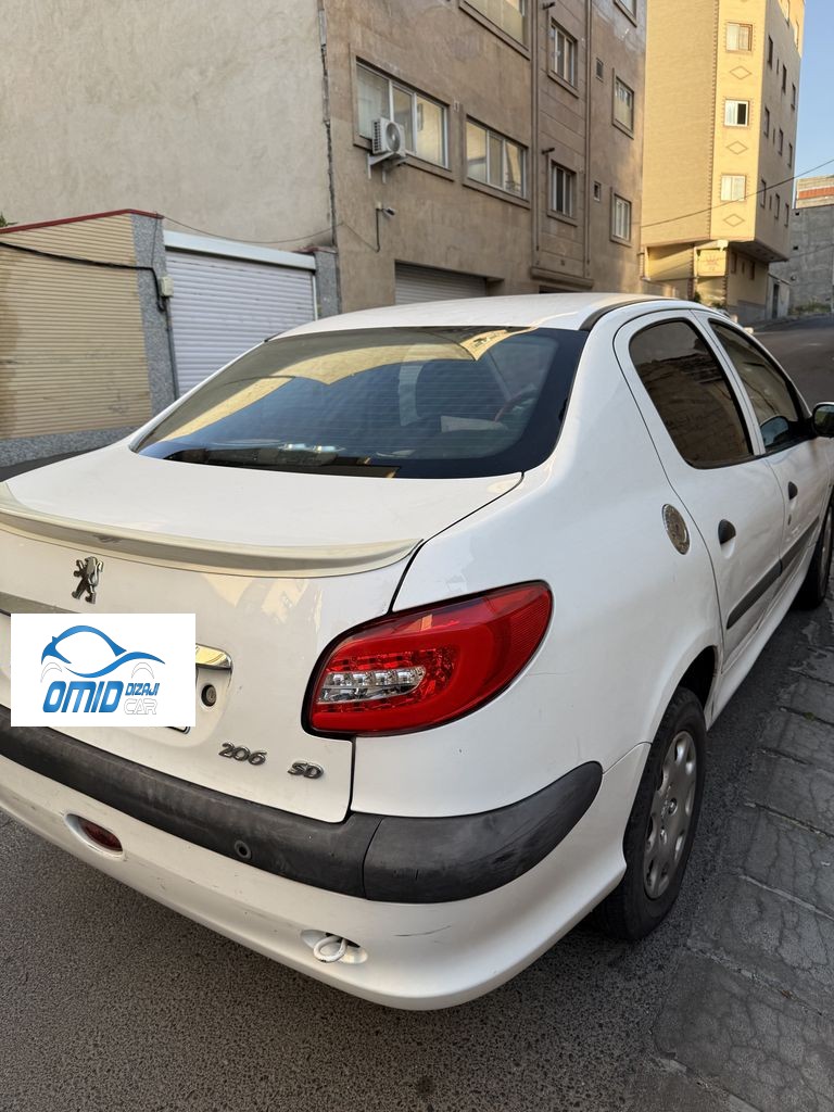 206 sd مدل V8 مدل96 - تصویر 1