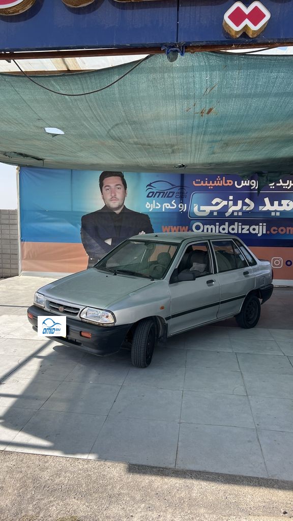 پراید مدل86 نقره ای  دوگانه کارخانه - تصویر 1