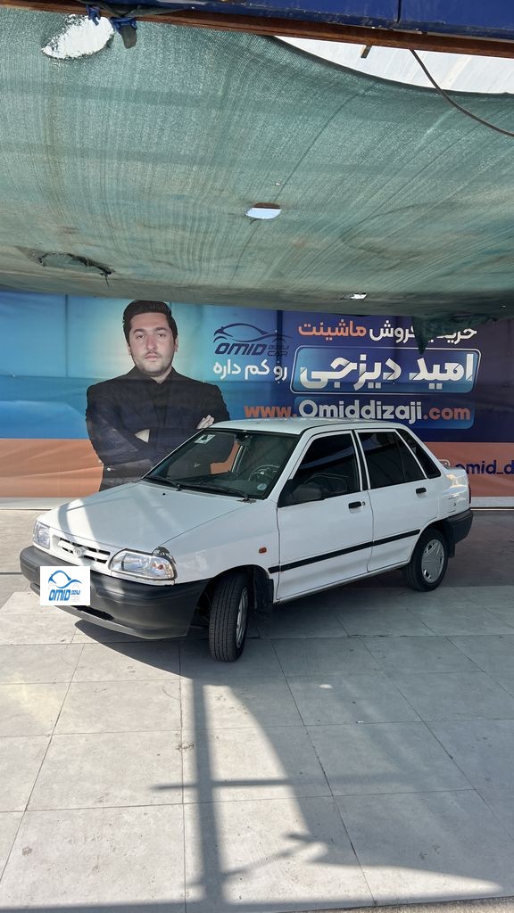 پراید سفید  مدل 90 تک سوز - تصویر 1