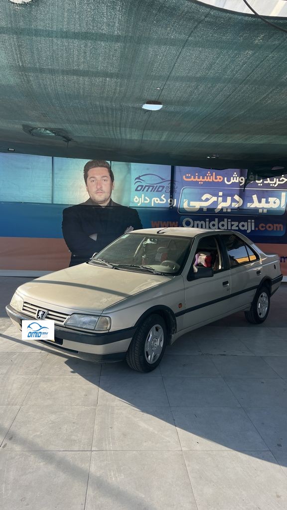 پژو 405 دوگانه دستی مدل 87 تو کرم - تصویر 1