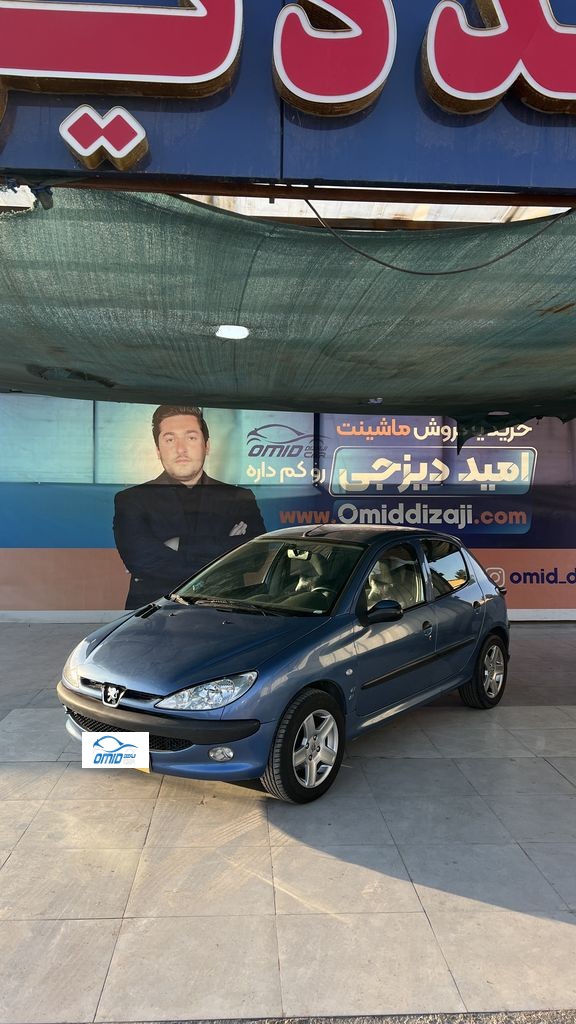پژو 206 تیپ 5 مدل 93 - تصویر 1