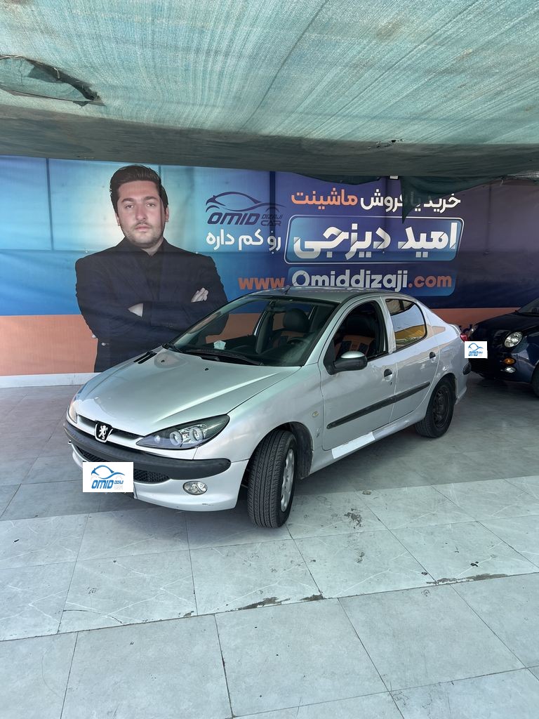 206 اس دی نقره ای - تصویر 1
