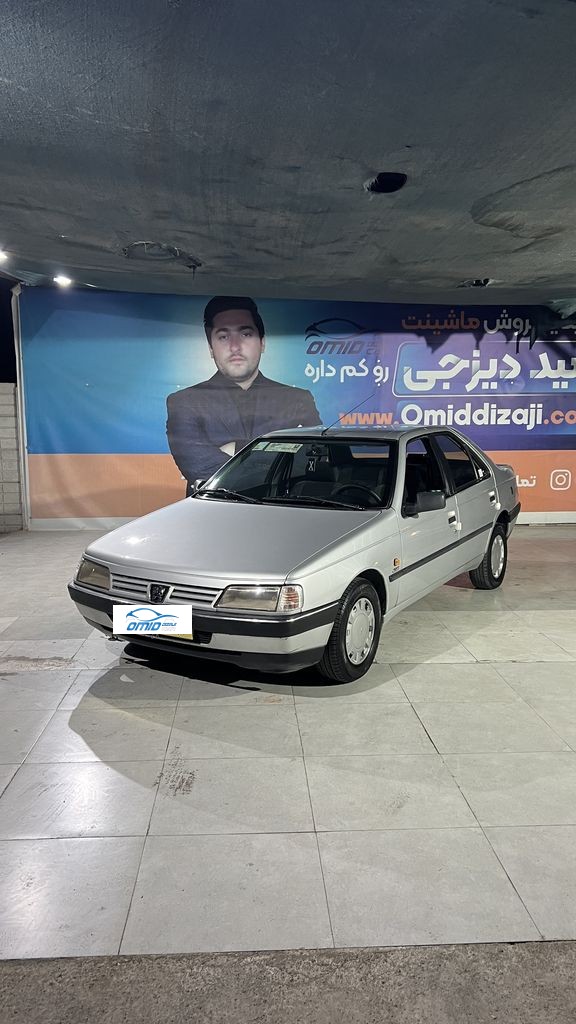پژو 405 دوگانه کارخانه مدل 89 بدون رنگ - تصویر 1