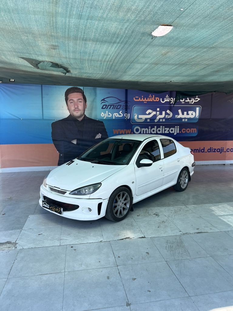 پژو 206 sd v8 مدل 90 - تصویر 1