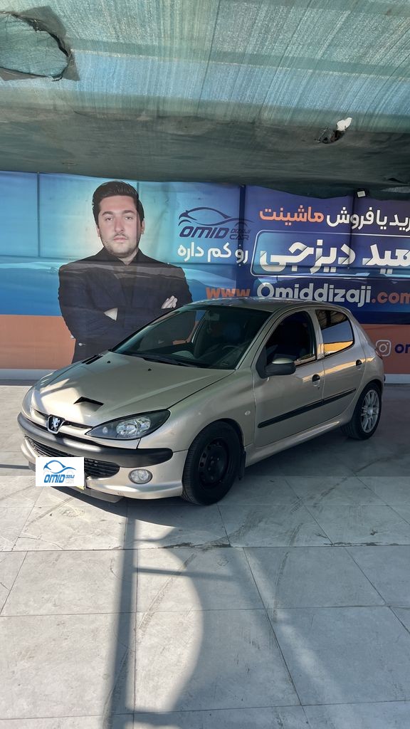 پژو 206 تیپ 5 مدل 83 - تصویر 1