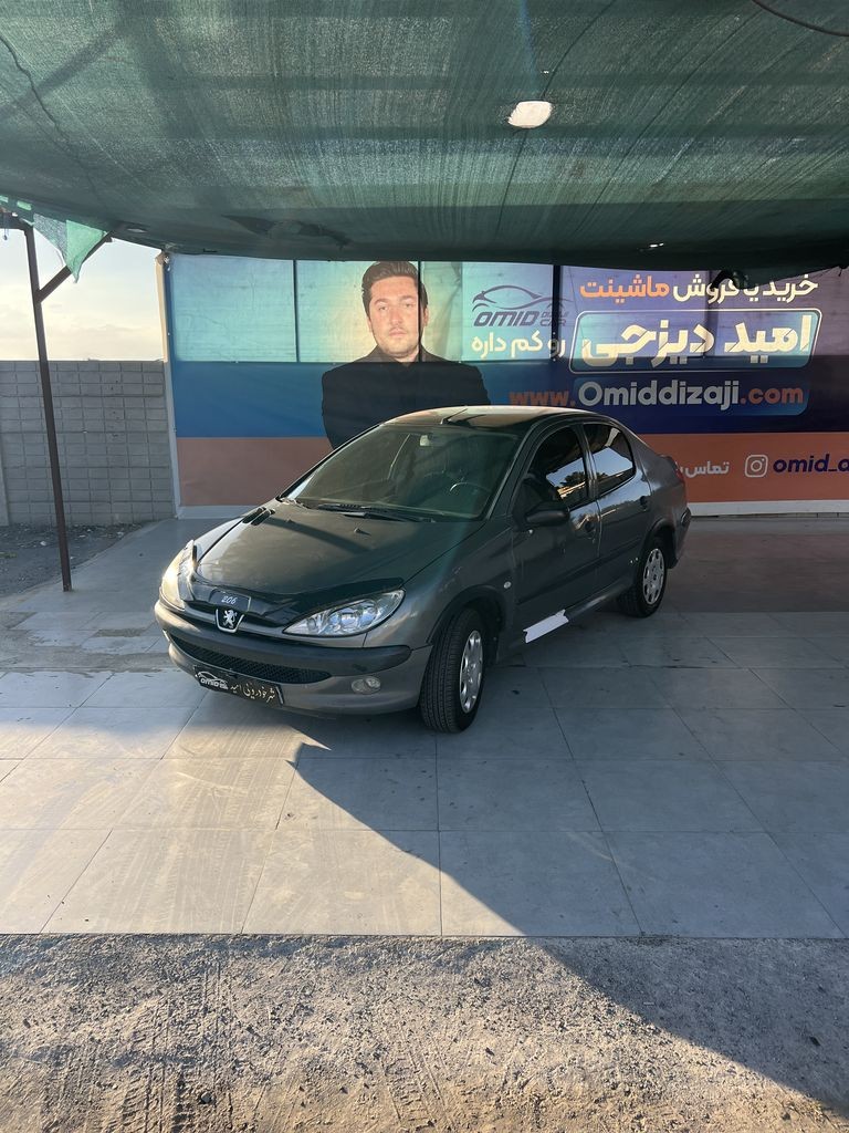 پژو 206 sd v 20مدل 89 - تصویر 1