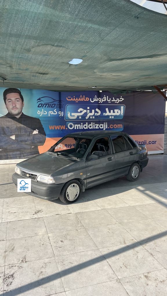 پراید خاکستری 87بنزینی - تصویر 1