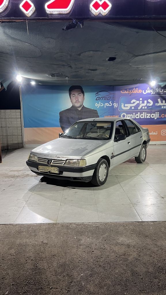 پژو 405 دوگانه دستی مدل 91 تو کرم - تصویر 1