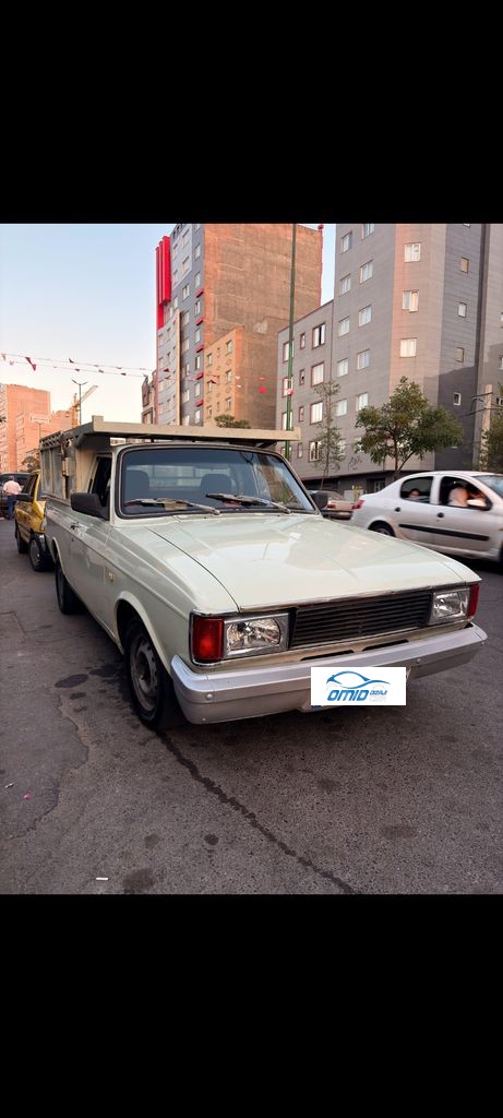 پیکان وانت مدل۹۲ بی رنگ دوگانه کارخانه - تصویر 1