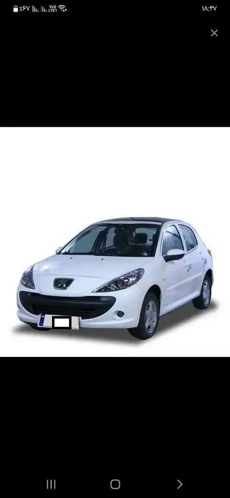 پژو 207i TU5P مدل ۱۴۰۴ خشک - تصویر 1