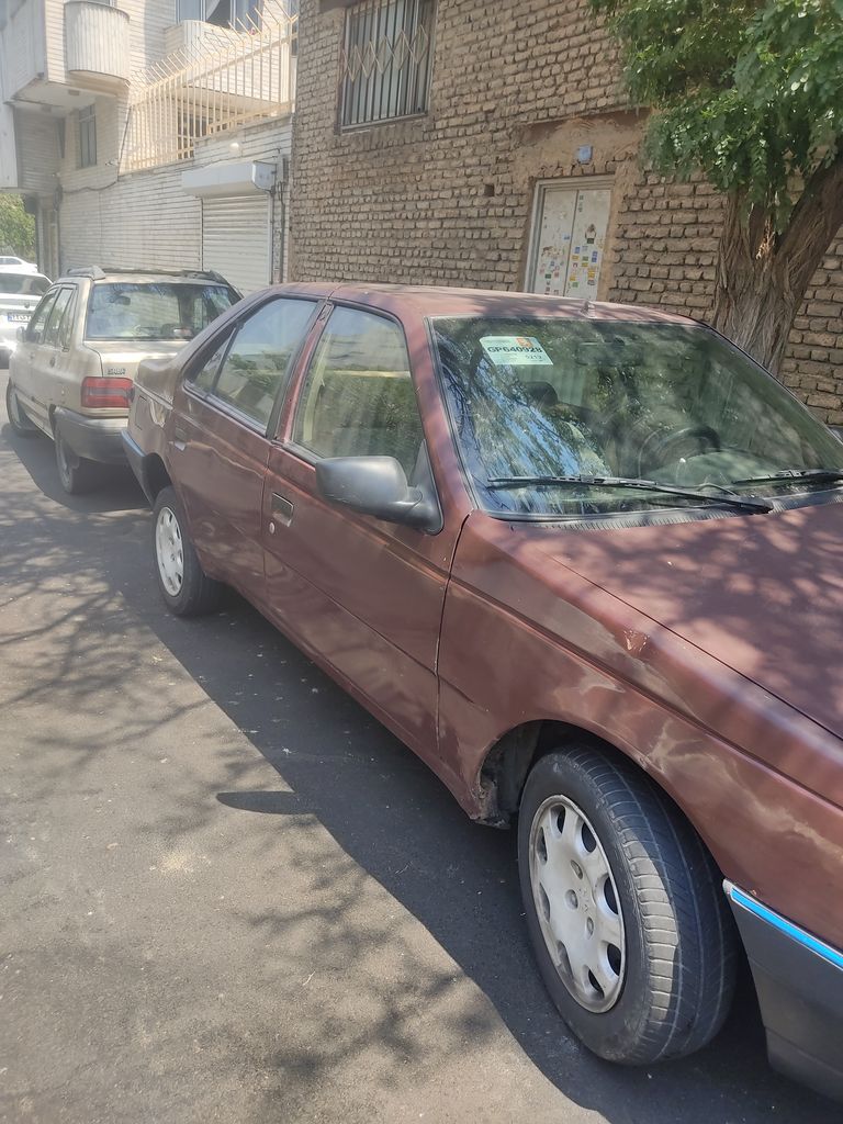 ۴۰۵مدل ۸۰ تمام انژکتور موتور تعویض قانونی ۱۴۰۴تمام رنگ به رنگ عنابی - تصویر 1