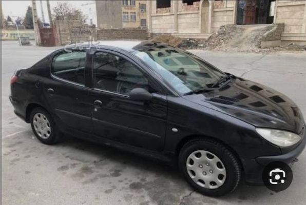 پژو 206SD مدل 89 مشکی - تصویر 1