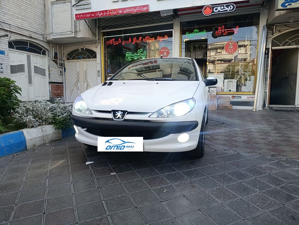 پژو206sdمدل94 (اعلامی مالک بالاتر از ارزش روز خودرو) - تصویر 1